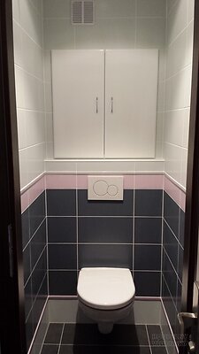Rekonstrukce WC v panelákovém bytě